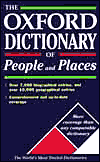 Book The Oxford Desk Dictionary of People and Places free