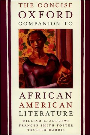 Book The Concise Oxford Companion to African American Literature free