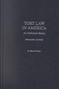 Book Tort Law in America: An Intellectual History free