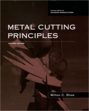 Book Metal Cutting Principles (Oxford Series on Advanced Manufacturing) free