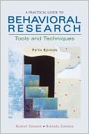 Book A Practical Guide to Behavioral Research: Tools and Techniques free