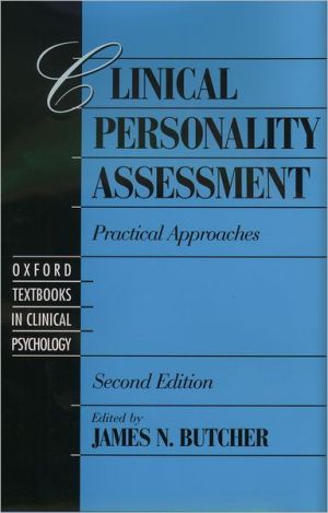 Book Clinical Personality Assessment: Practical Approaches, 2nd Edition (Oxford Textbooks in Clinical Psychology) free