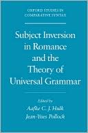 Book Subject Inversion in Romance and the Theory of Universal Grammar (Oxford Studies in Comparative Syntax) free