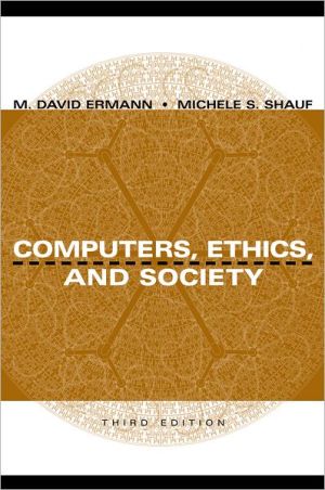 Book Computers, Ethics, and Society free
