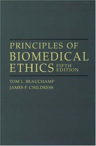 Book Principles of Biomedical Ethics free