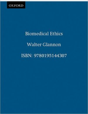 Book Biomedical Ethics (Fundamentals of Philosophy Series) free