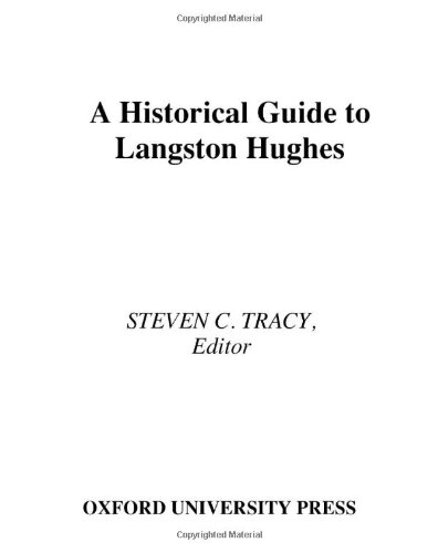 Book A Historical Guide to Langston Hughes (Historical Guides to American Authors) free