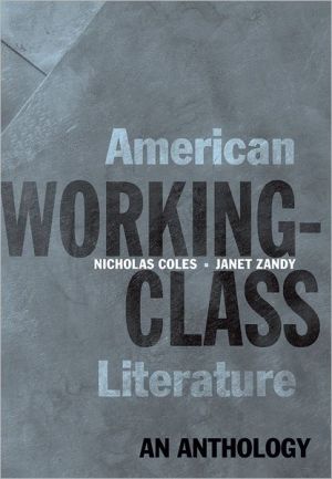 Book American Working-Class Literature: An Anthology free