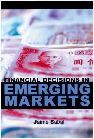 Book Financial Decisions in Emerging Markets free