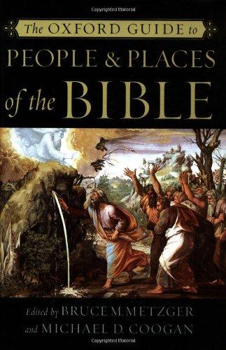 Book The Oxford Guide to People & Places of the Bible free