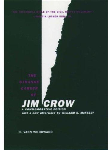 Book The Strange Career of Jim Crow free