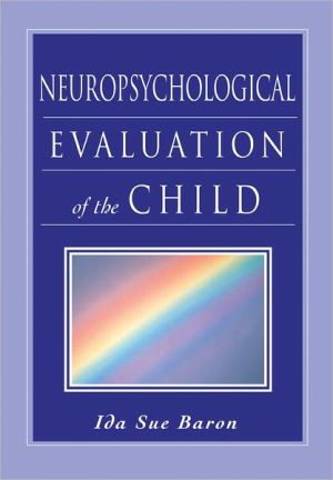 Book Neuropsychological Evaluation of the Child free