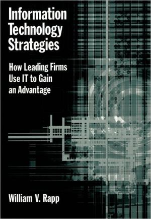 Book Information Technology Strategies: How Leading Firms Use IT to Gain an Advantage free