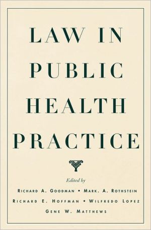 Book Law in Public Health Practice free