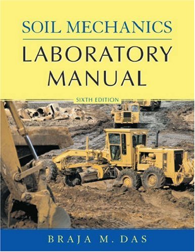 Book Soil Mechanics Laboratory Manual (Engineering Press at Oup) free