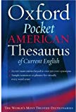 Book The Oxford Pocket American Thesaurus of Current English free