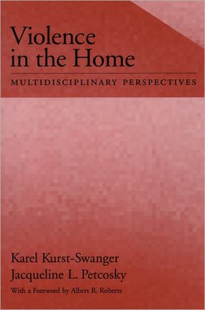 Book Violence in the Home: Multidisciplinary Perspectives (Psychology) free