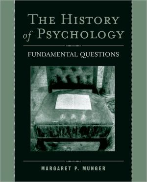 Book The History of Psychology: Fundamental Questions free
