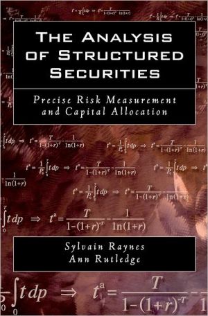 Book The Analysis of Structured Securities: Precise Risk Measurement and Capital Allocation free