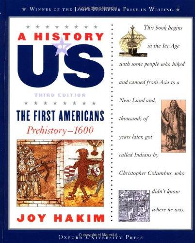 Book The First Americans, Third Edition: Prehistory-1600 (A History of US, Book 1) free