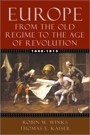 Book Europe, 1648-1815: From the Old Regime to the Age of Revolution free