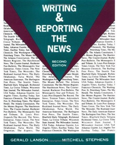 Book Writing and Reporting the News free