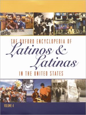 Book The Oxford Encyclopedia Of Latinos & Latinas In The United States 4 vol. set free