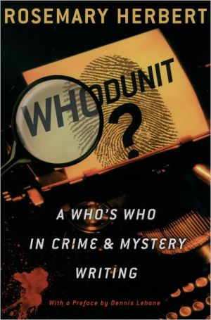 Book Whodunit?: A Who's Who in Crime & Mystery Writing free