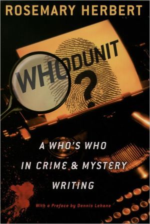 Book Whodunit?: A Who's Who in Crime and Mystery Writing free