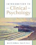 Book Introduction to Clinical Psychology free