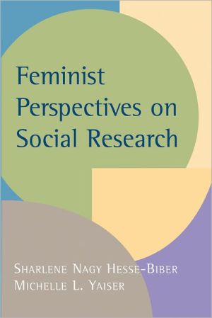 Book Feminist Perspectives on Social Research free