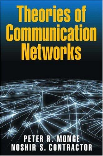 Book Theories of Communication Networks free
