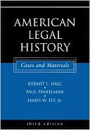 Book American Legal History: Cases and Materials free