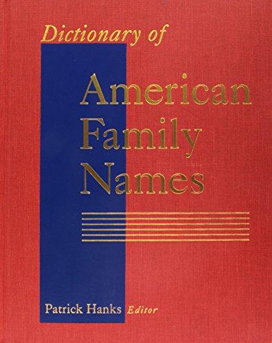 Book Dictionary of American Family Names,Vol. 2: G-N free