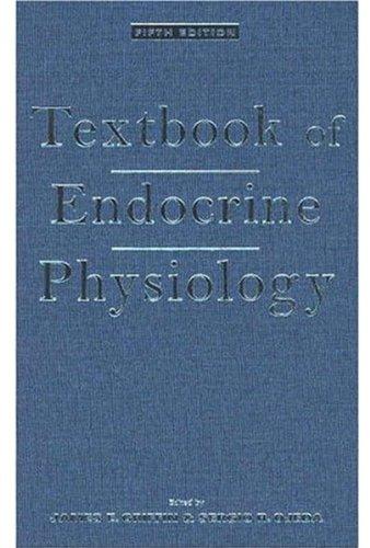 Book Textbook of Endocrine Physiology (TEXTBOOK OF ENDOCRINE PHYSIOLOGY (GRIFFIN)(CLOTH)) free