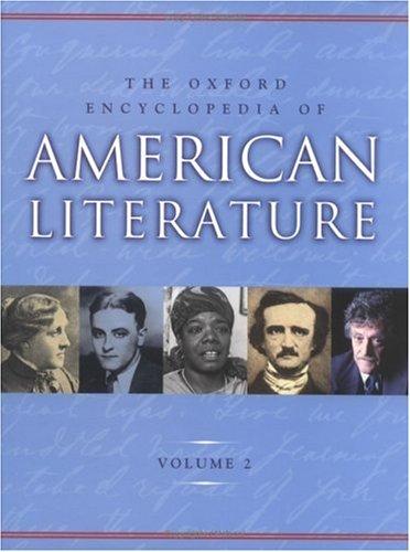 Book The Oxford Encyclopedia of American Literature, Vol. 2 free