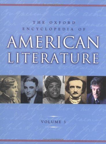 Book The Oxford Encyclopedia of American Literature, Vol. 3 free