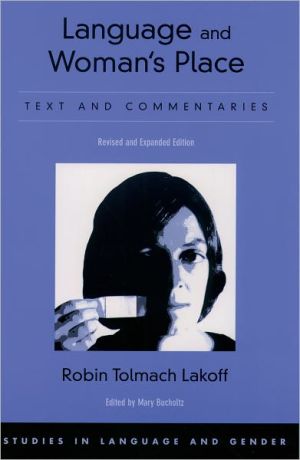 Book Language and Woman's Place: Text and Commentaries (Studies in Language and Gender) free