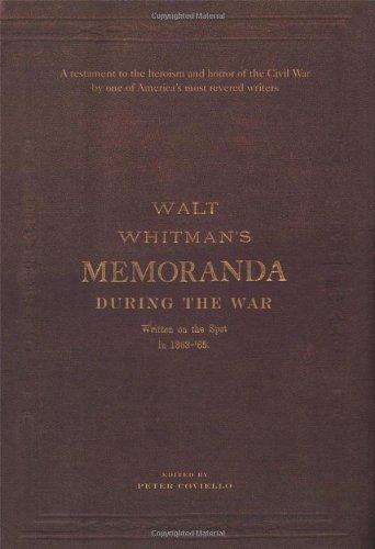 Book Memoranda During the War free