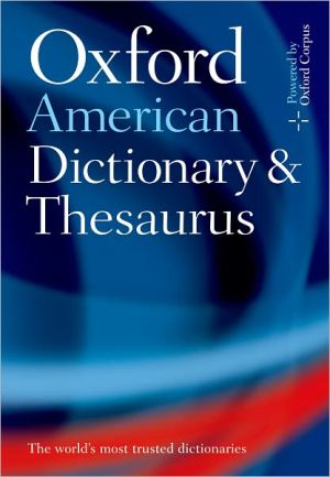 Book Oxford American Dictionary and Thesaurus free