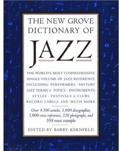 Book The New Grove Dictionary of Jazz free