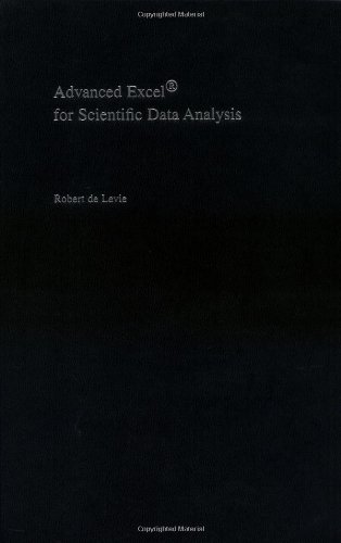 Book Advanced Excel for Scientific Data Analysis free