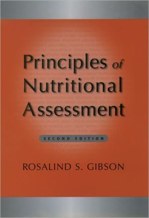 Book Principles of Nutritional Assessment free