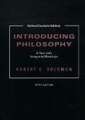 Book Introducing Philosophy, 5th edition: Custom edition (Oxford Custom Edition) free