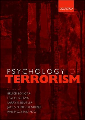 Book Psychology of Terrorism free