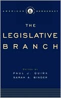 Book Institutions of American Democracy: The Legislative Branch free