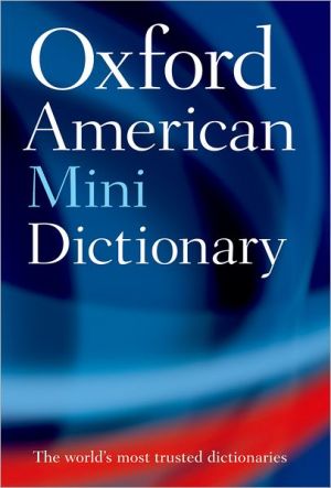 Book The Oxford American Minidictionary free