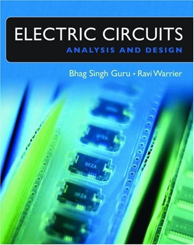 Book Electric Circuits: Analysis And Design (the Oxford Series In Electrical And Computer Engineering) free