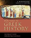 Book Readings in Greek History: Sources and Interpretations free