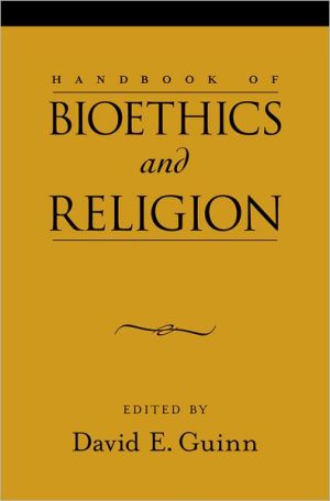 Book Handbook of Bioethics and Religion free